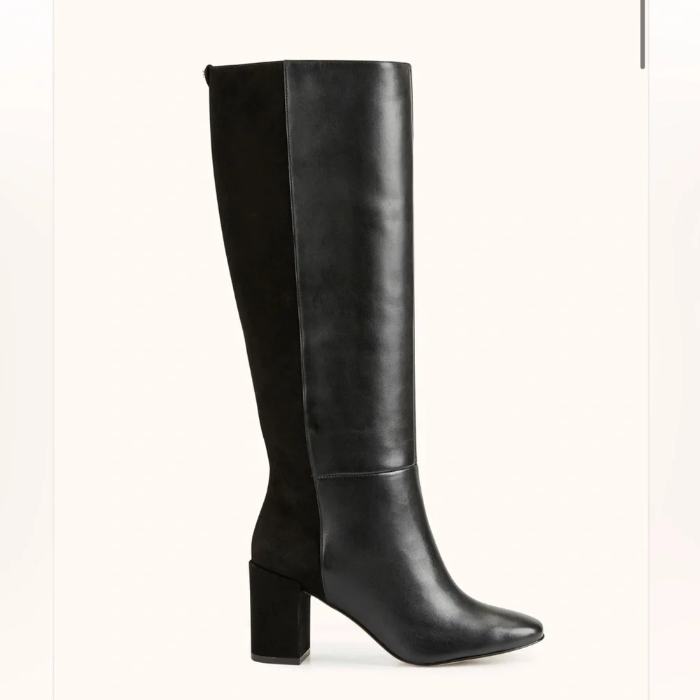 Sleek Black Over the Knee Boots